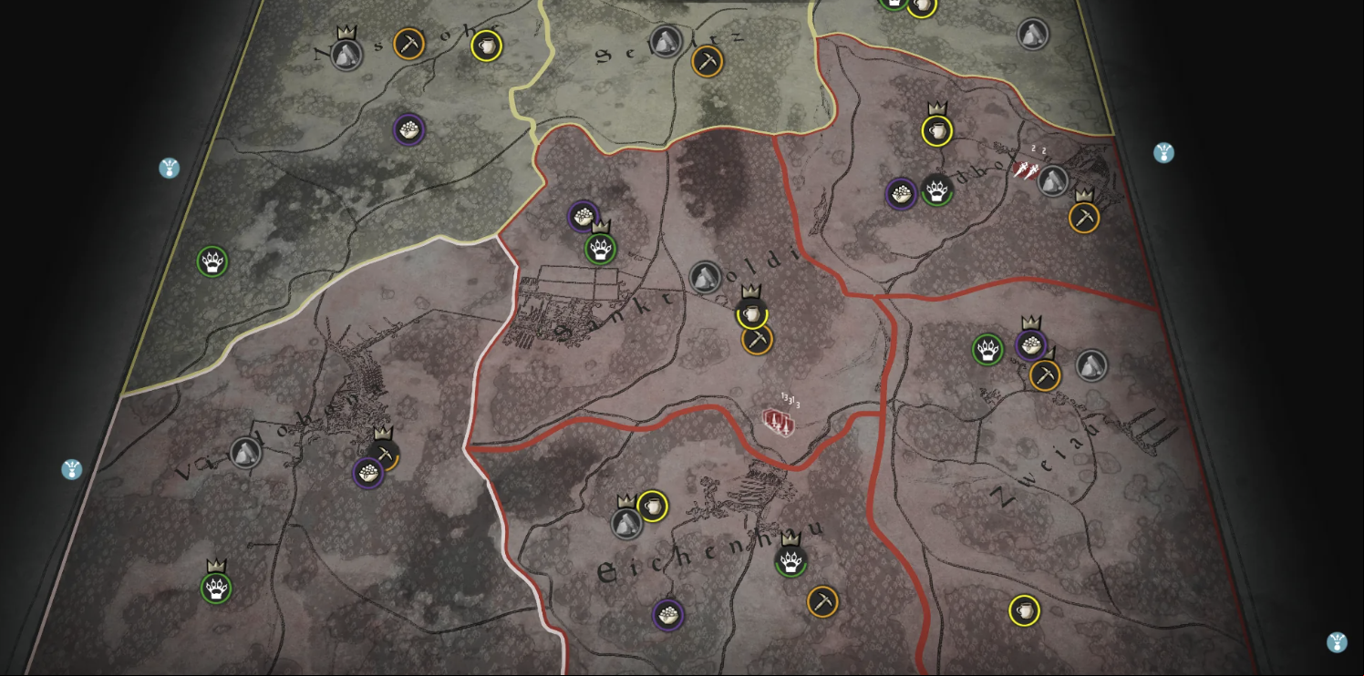 Manor Lords Resources Map