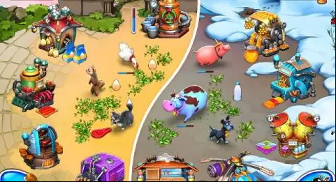 Farm Frenzy and Crazy Bear Island