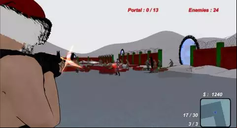 Santa Slays Nazis